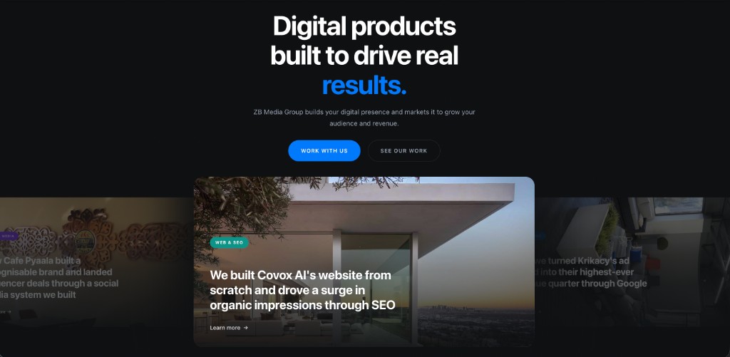 ZB Media Group | Web Development and Digital Marketing